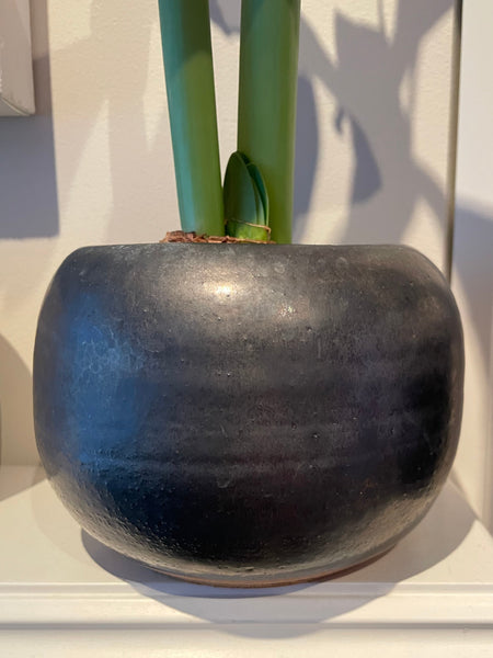Gunmetal Black - Vase