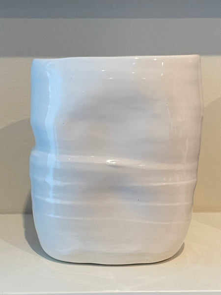 Crinkle - Porcelain Vase