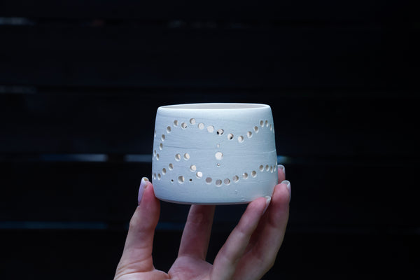 Wander - Small Porcelain Tea Light
