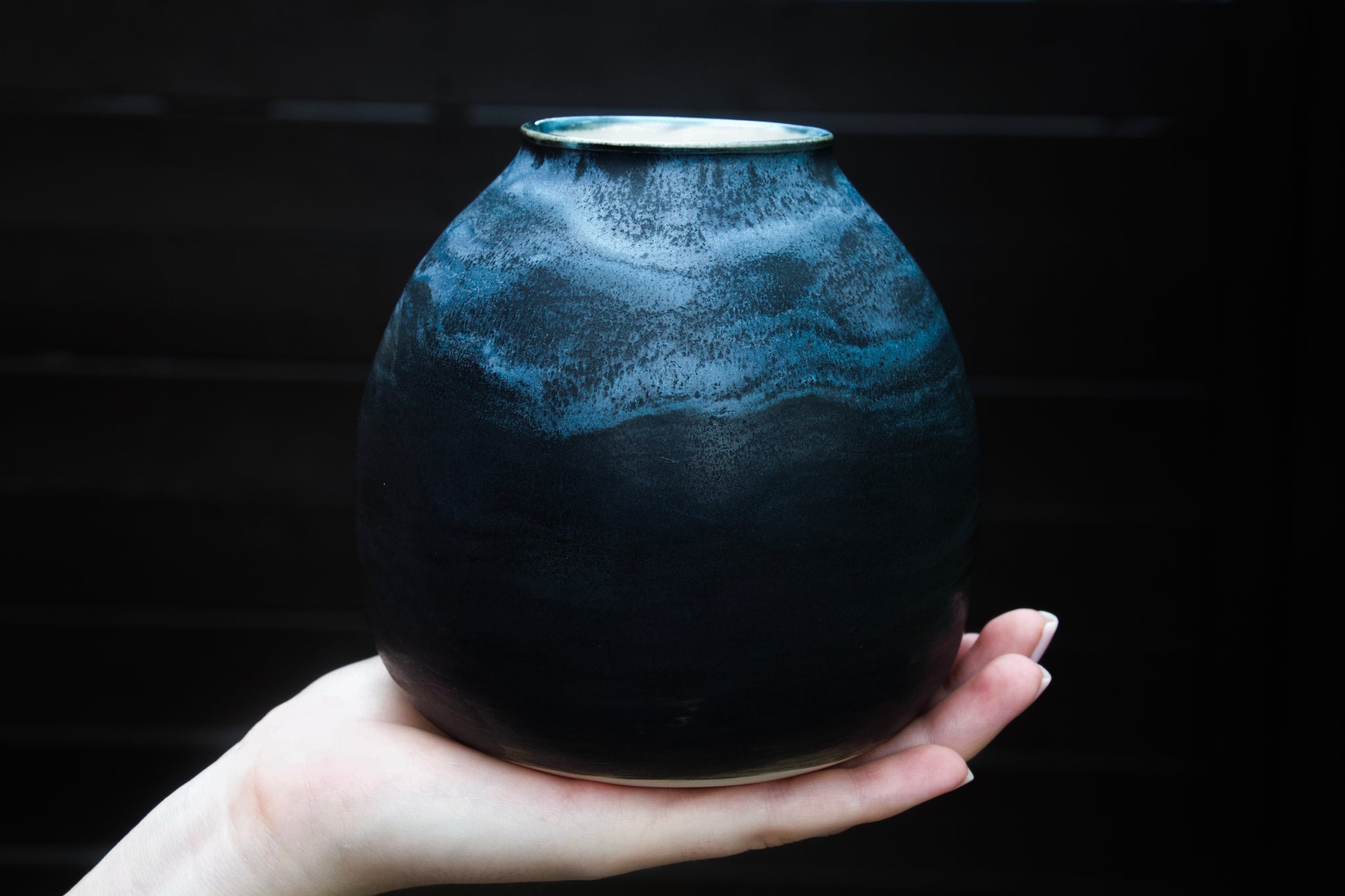 Deep Ocean Vase