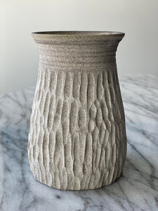 Chiseled - Granite Vase