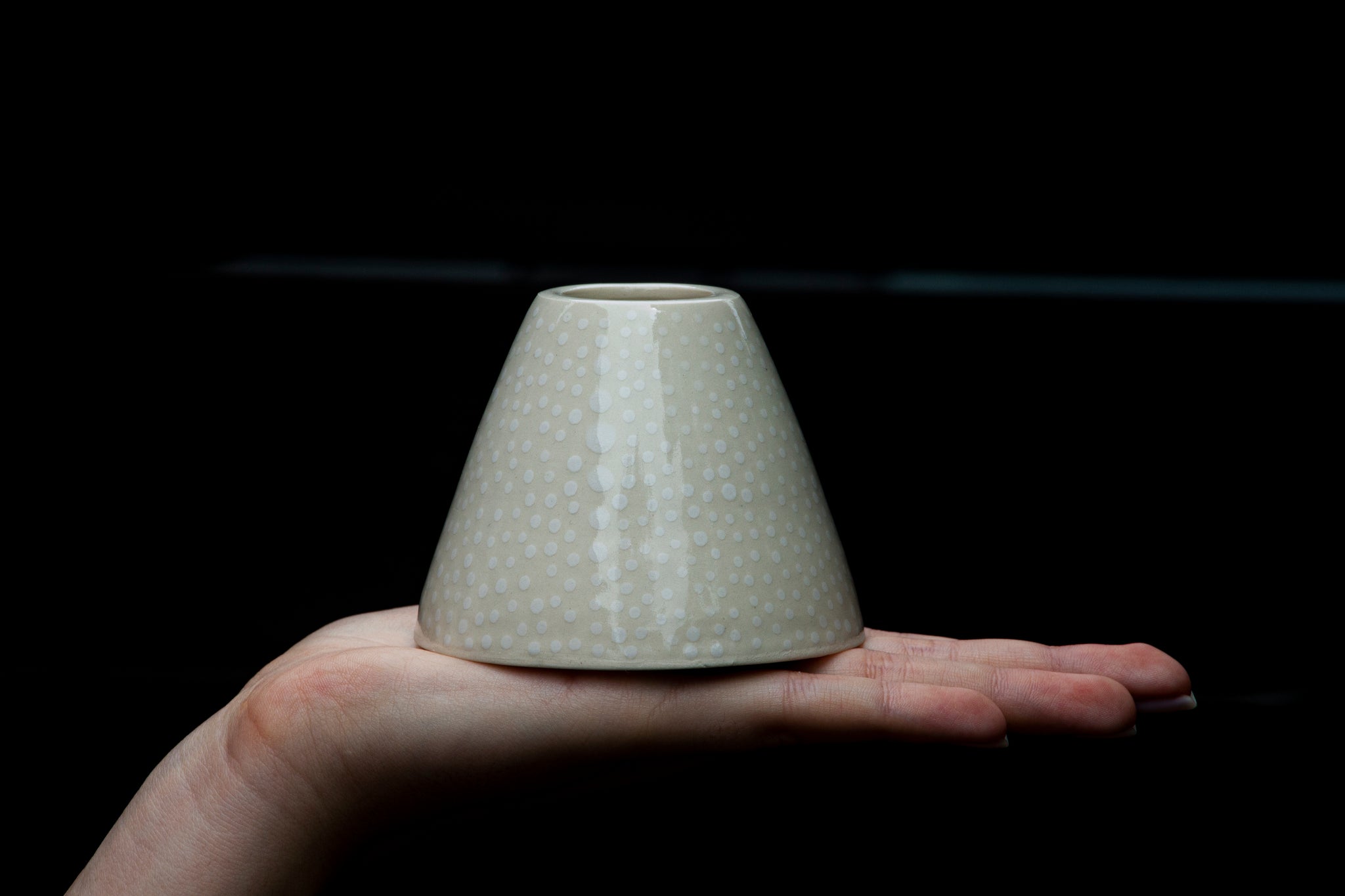 Triangle - Porcelain Bud Vase