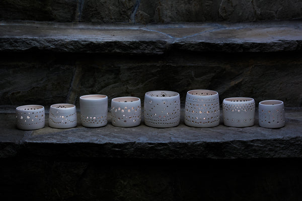 Flight - Medium Porcelain Tea Light
