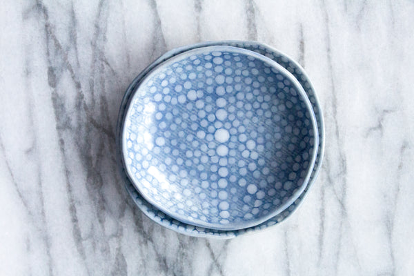Blue Denim Boogie Jewelry /Dish  Catch-All (Small)