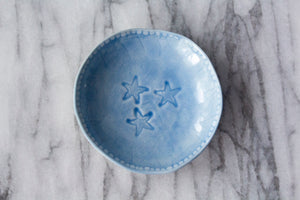 Blue Starfish Jewelry Dish / Catch-All