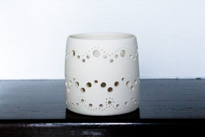 Glimmer - Large Porcelain Tea Light